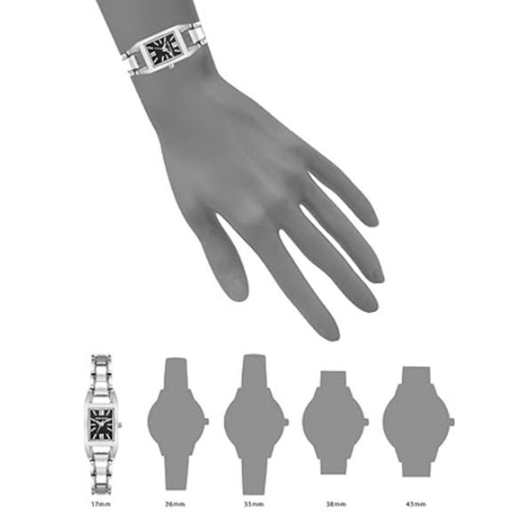 Women\'s Bracelet Watch Silver /Black main image 6